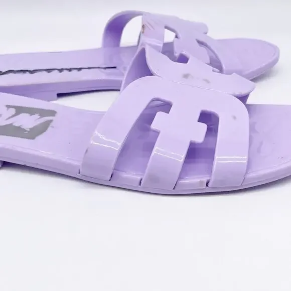 Sam Edelman Women's Bay Jelly Slide Sandal‎ Purple Size 9M - Picture 10 of 11